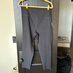 Girlfriend Collective black high-rise compressive leggings. Size 3X.